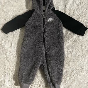 Fleece Lined Nike Hoodie Onesie